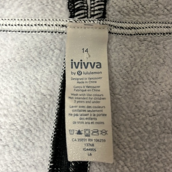 Ivivva size 14 Warm Moments Cotten fleece jacket - Picture 7 of 7